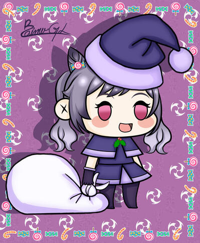 Chibi Full body full rendering (Simple background)