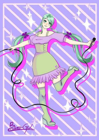 Full body full rendering (Simple background)