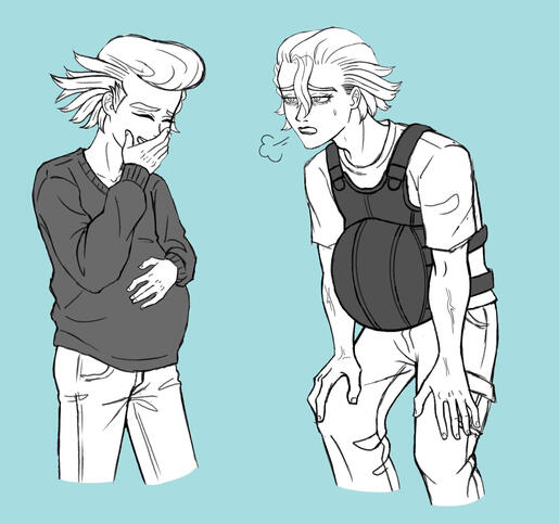 Sketch Half body
